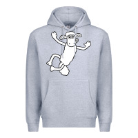Heather Grey shaun the sheep Premium Hoodie - minhPixels