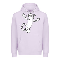 Lilac shaun the sheep Premium Hoodie - minhPixels