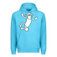 Ocean Blue shaun the sheep Premium Hoodie - minhPixels