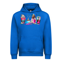 Cobalt hair stylist coffee cup Urban Hoodie - AdoDesignShop