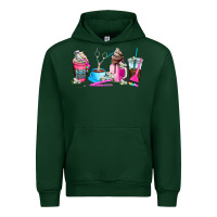 Forest Green hair stylist coffee cup Urban Hoodie - AdoDesignShop