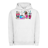 Pigment Lunar Rock hair stylist coffee cup Urban Hoodie - AdoDesignShop