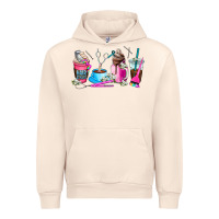 Sandshell hair stylist coffee cup Urban Hoodie - AdoDesignShop
