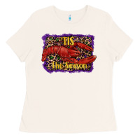 Bone mardi gras this the season lobster Ladies Tee - RanaPortraitStore