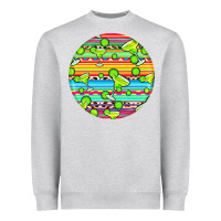 Hispanic Heritage Month Round Earrings 3 Heavyweight Sweatshirt | Teevron