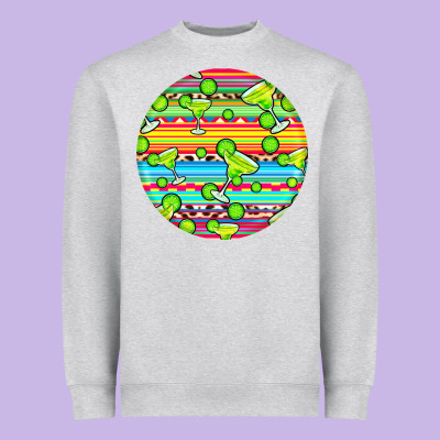 Hispanic Heritage Month Round Earrings 3 Heavyweight Sweatshirt Designed By Bundleandbundleshop