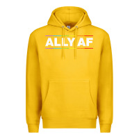 Lemon Ally AF Pride Rainbow Shirt  Proud LGBTQ Ally TShirt Premium Hoodie - minhPixels