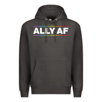 Smoke Ally AF Pride Rainbow Shirt  Proud LGBTQ Ally TShirt Premium Hoodie - minhPixels