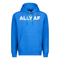 True Royal Ally AF Pride Rainbow Shirt  Proud LGBTQ Ally TShirt Premium Hoodie - minhPixels