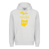 Dove Grey Up Yours State Of Ohio Funny Anti Oh Pro Michigan Meme Premium Hoodie - minhPixels