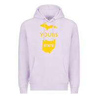 Lilac Up Yours State Of Ohio Funny Anti Oh Pro Michigan Meme Premium Hoodie - minhPixels