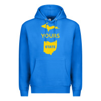 Up Yours State Of Ohio Funny Anti Oh Pro Michigan Meme Premium Hoodie | Teevron