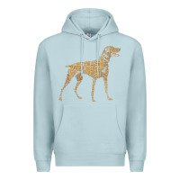 Blue Mist Vizsla Dog Owner Funny Gift I Love My Vizsla Dog Vizsla Premium Hoodie - minhPixels