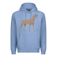 Colony Blue Vizsla Dog Owner Funny Gift I Love My Vizsla Dog Vizsla Premium Hoodie - minhPixels