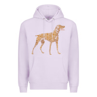 Lilac Vizsla Dog Owner Funny Gift I Love My Vizsla Dog Vizsla Premium Hoodie - minhPixels