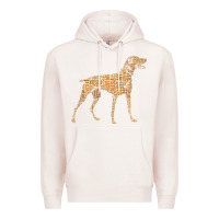 Pale Pink Vizsla Dog Owner Funny Gift I Love My Vizsla Dog Vizsla Premium Hoodie - minhPixels