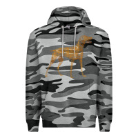 Slate Camo Vizsla Dog Owner Funny Gift I Love My Vizsla Dog Vizsla Premium Hoodie - minhPixels