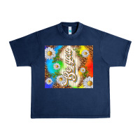 Navy be you with daisies Urban Heavy Tee - TumblerDesignByShophia