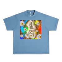 Pebble Blue be you with daisies Urban Heavy Tee - TumblerDesignByShophia