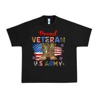 Black proud veteran u.s army Urban Heavy Tee - RanaPortraitStore