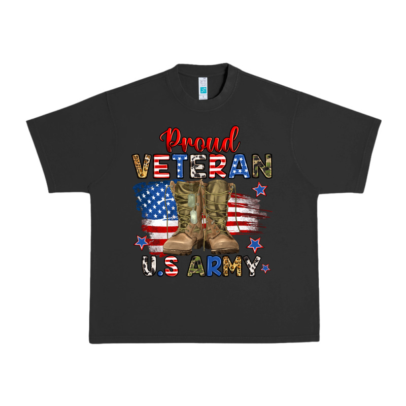 Proud Veteran U.s Army Urban Heavy Tee by RanaPortraitStore | Teevron
