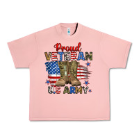 Salmon proud veteran u.s army Urban Heavy Tee - RanaPortraitStore