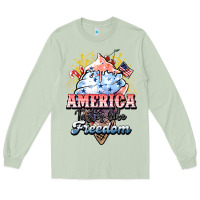 Matcha America ice cream Long Sleeve Tee - HowdyJamesFarm