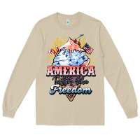 Mushroom America ice cream Long Sleeve Tee - HowdyJamesFarm
