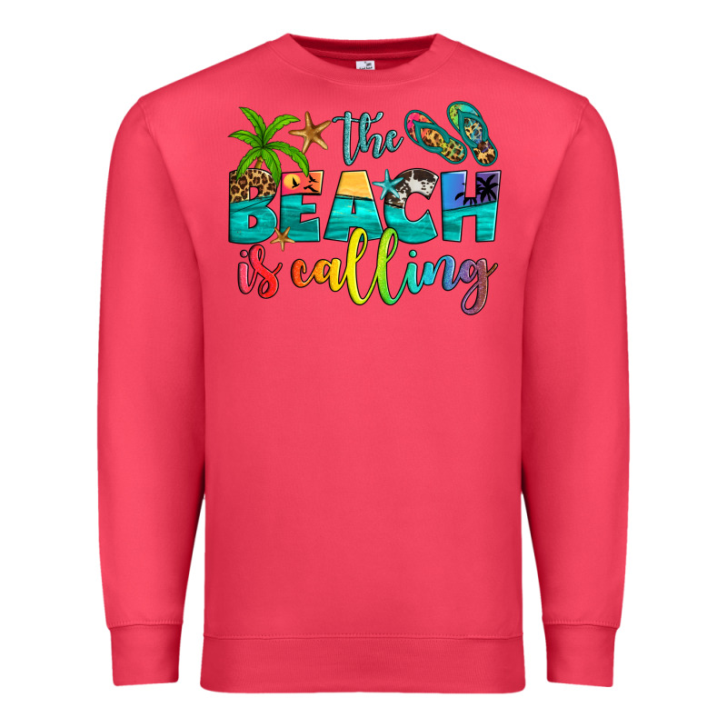 The Beach Is Calling Premium Sweatshirt by Artiststas | Teevron