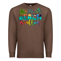 Chestnut the beach is calling Premium Sweatshirt - Artiststas