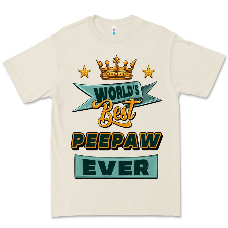 World's Best Peepaw Ever Premium Tee by Jasminsmagicworld | Teevron
