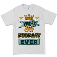 Dove Grey world's best peepaw ever Premium Tee - Jasminsmagicworld