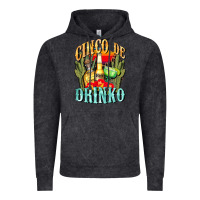Vintage Black cinco de drinko cinco de mayo Vintage Hoodie - CowGirlArtShop