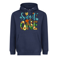Navy sweet one avocado Heavyweight Hoodie - Artiststas