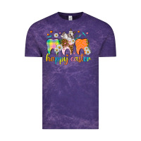Cloud Purple Happy Easter Dental Easter Day Vintage Tee - HowdyJamesFarm