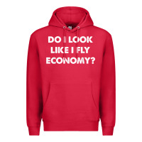 Cardinal do i look like i fly economy air travel first class traveler t shirt Premium Hoodie - minhPixels