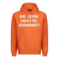 Carrot do i look like i fly economy air travel first class traveler t shirt Premium Hoodie - minhPixels