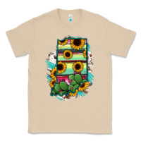 Mushroom Indiana Map Sunflower Cactus Serape Classic Tee - RanaPortraitStore