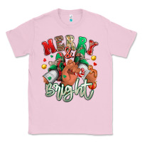 Bubblegum Pink merry and bright black man sneakers Classic Tee - RanaPortraitStore