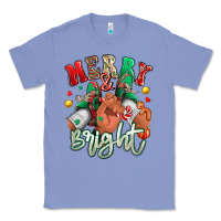 Colony Blue merry and bright black man sneakers Classic Tee - RanaPortraitStore