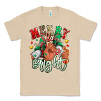 Mushroom merry and bright black man sneakers Classic Tee - RanaPortraitStore