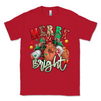 Red merry and bright black man sneakers Classic Tee - RanaPortraitStore