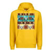 Lemon native american aztec seamless pattern 3 Premium Hoodie - BundleAndBundleShop