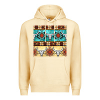 Pina Colada native american aztec seamless pattern 3 Premium Hoodie - BundleAndBundleShop
