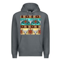 Rock native american aztec seamless pattern 3 Premium Hoodie - BundleAndBundleShop