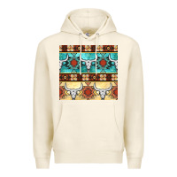 Tofu native american aztec seamless pattern 3 Premium Hoodie - BundleAndBundleShop
