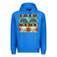 True Royal native american aztec seamless pattern 3 Premium Hoodie - BundleAndBundleShop