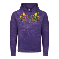 Cloud Purple skeleton hands mardi gras Vintage Hoodie - CowGirlArtShop