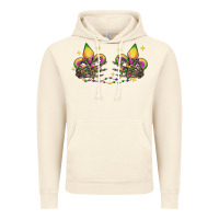 Vintage Artic skeleton hands mardi gras Vintage Hoodie - CowGirlArtShop