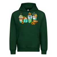 Foreset Green jesus coffee cups Urban Hoodie - AdoDesignShop